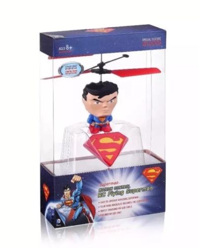 DC Comics Superman Motion Control RC Flying Superman Indoor Easy To Operate