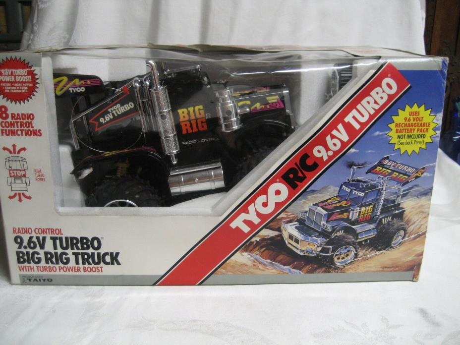 TYCO R/C 9.6V TURBO BIG RIG TRUCK --UNOPENED NEW NEVER USED