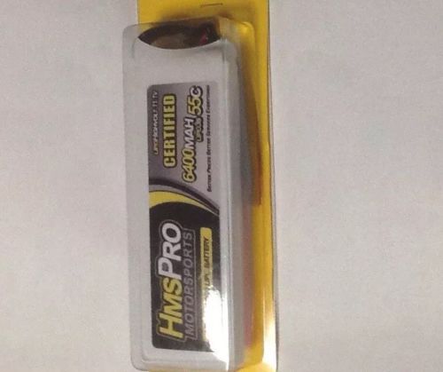 Lipo Batteries yellow Pro  55c11.1-Volt 3S 3-Cell 6400 LiPo Battery