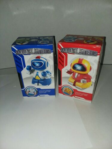 Radio control battle bots lot 2 function forward/retreat & turn right/light