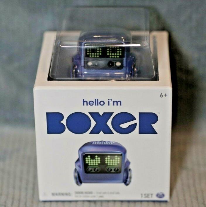 BOXER Interactive A.I. ROBOT Personality and Emotions Blue RC Play Games Sensors