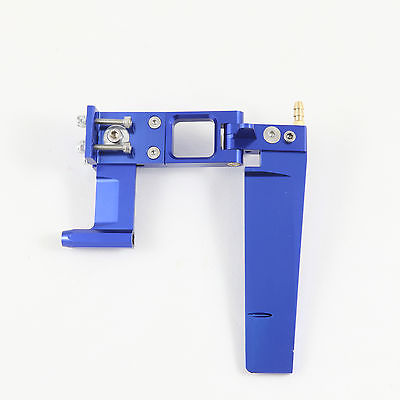 110mm Rudder w/ Adjustable Strut Blue for 4.76mm 3/16