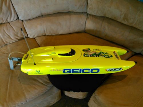 Pro Boats Miss Geico 29 , radared at over 60 miles an hour 4 different times !