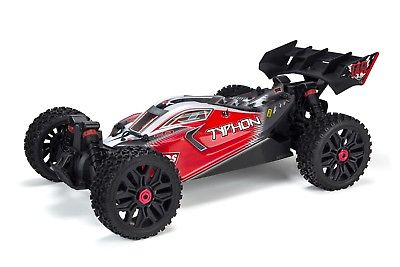 Arrma Typhon 3S BLX Brushless RTR 1/8 4WD Buggy (Black /Red)