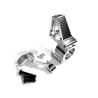RD Logics BAJ-011S Silver Aluminum Steering Hub Right: HPI Baja 5B