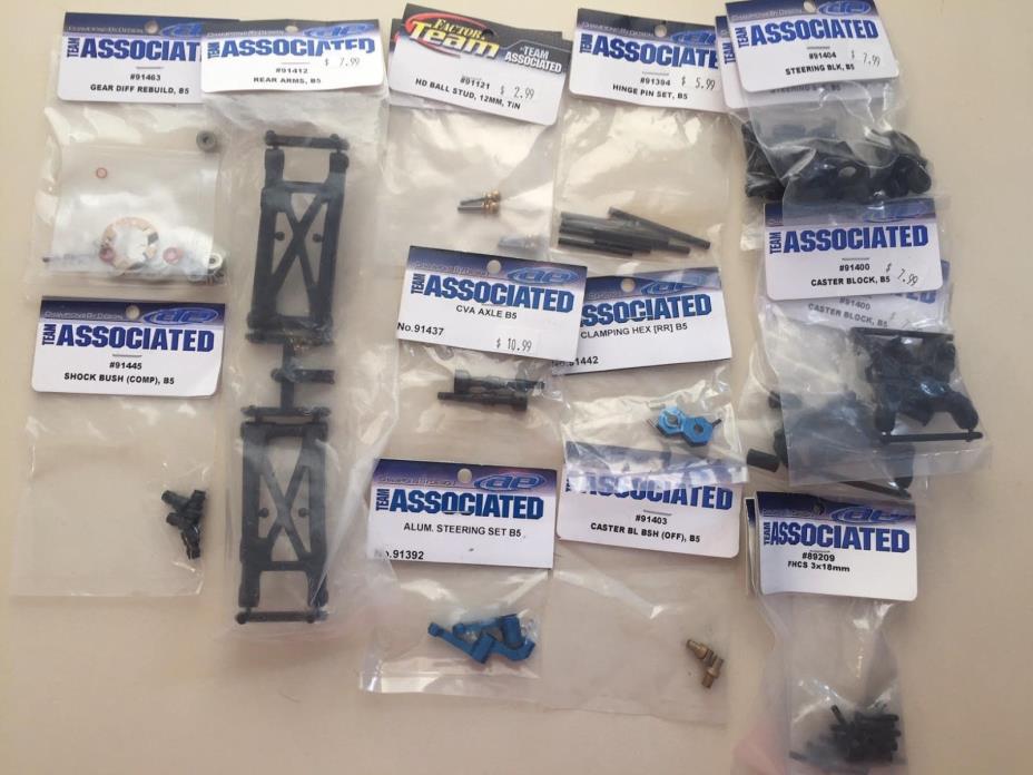 New Team Associated B5M lot Sale 91400 91463 91412 91392 91404 91442