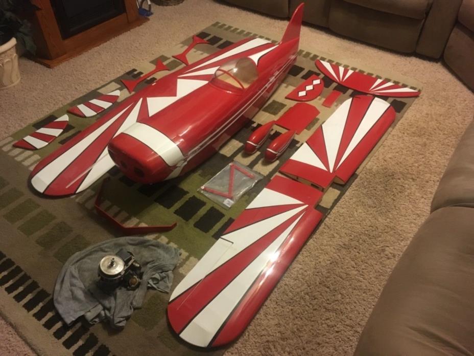 Giant 1/3 Scale PITTS prebuilt kit almost ready to fly plane66