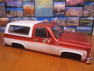 RC 4WD Blazer Finished Body set, Trailfinder 2, vintage tamiya