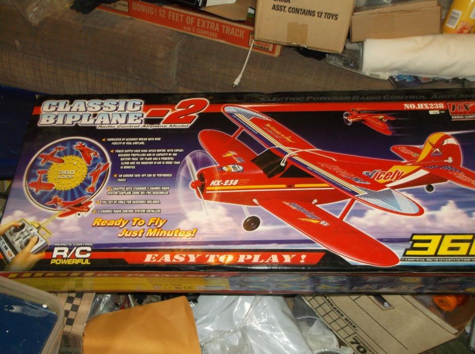 R/C CLASSIC BIPLANE-2