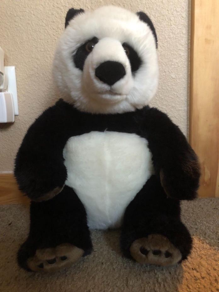 FAO Schwarz plush Panda Bear 18” tall