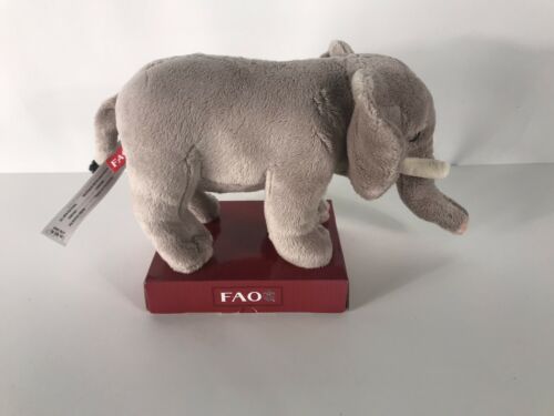 Toys R Us FAO Schwarz Plush Stuffed Grey Elephant Doll New MIB 2013 5