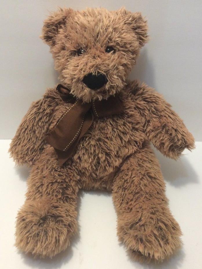 FAO Schwarz Brown Teddy Bear Plush 17