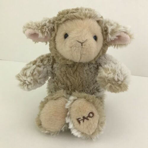 FAO Schwarz Toys R Us Stuffed Lamb 8