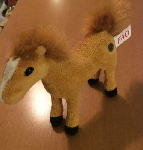 FAO Toys R Us Small Horse Plush 7