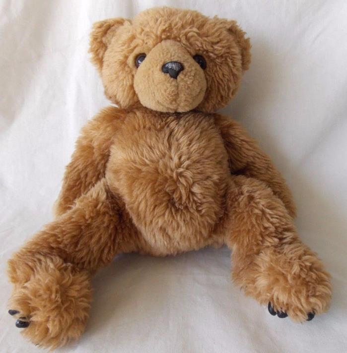 First & Main Plush Teddy Bear Dimples No 1395 Chestnut Brown