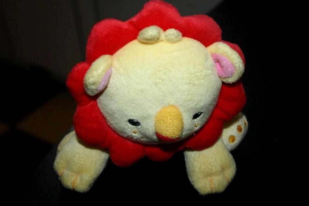Fisher Price Lion Plush Lovey 2013 Mattel 7