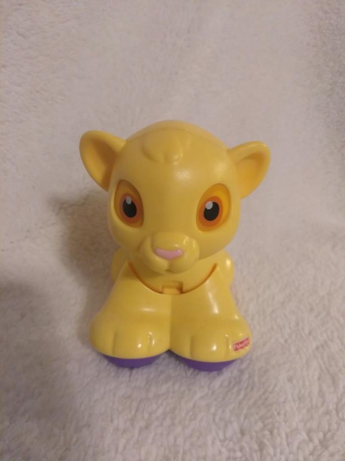 Fisher Price Yellow Lion toy