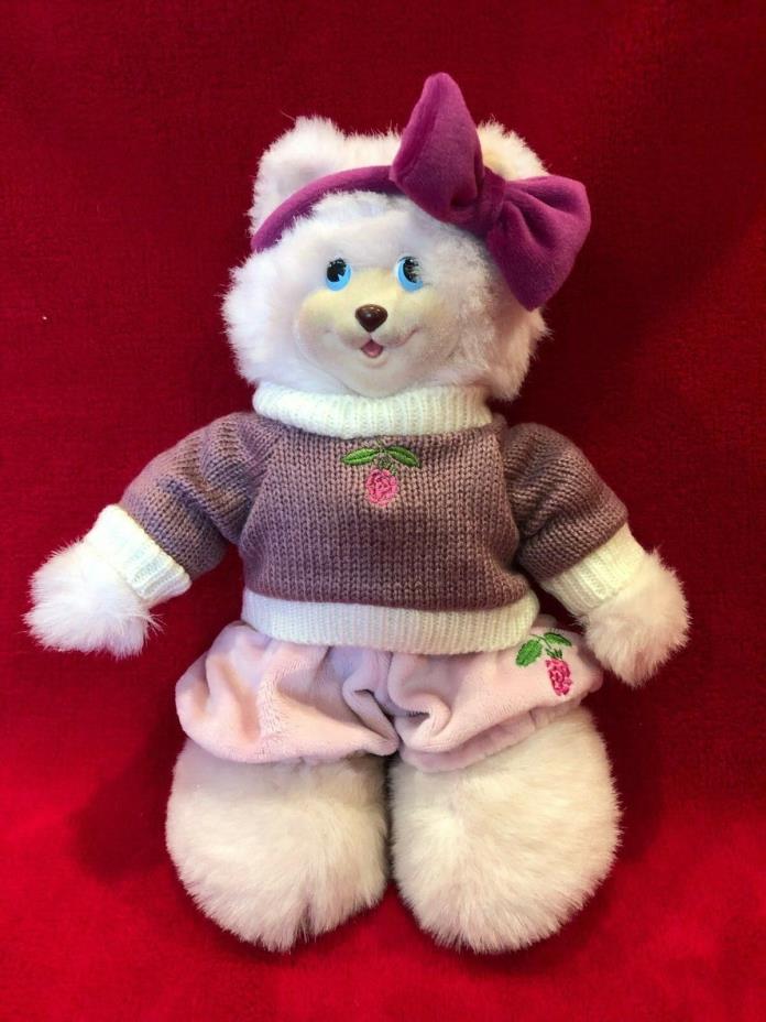 1998 Fisher Price Briarberry - SarahBerry Plush Stuffed Bear/Doll *RARE*VINTAGE*
