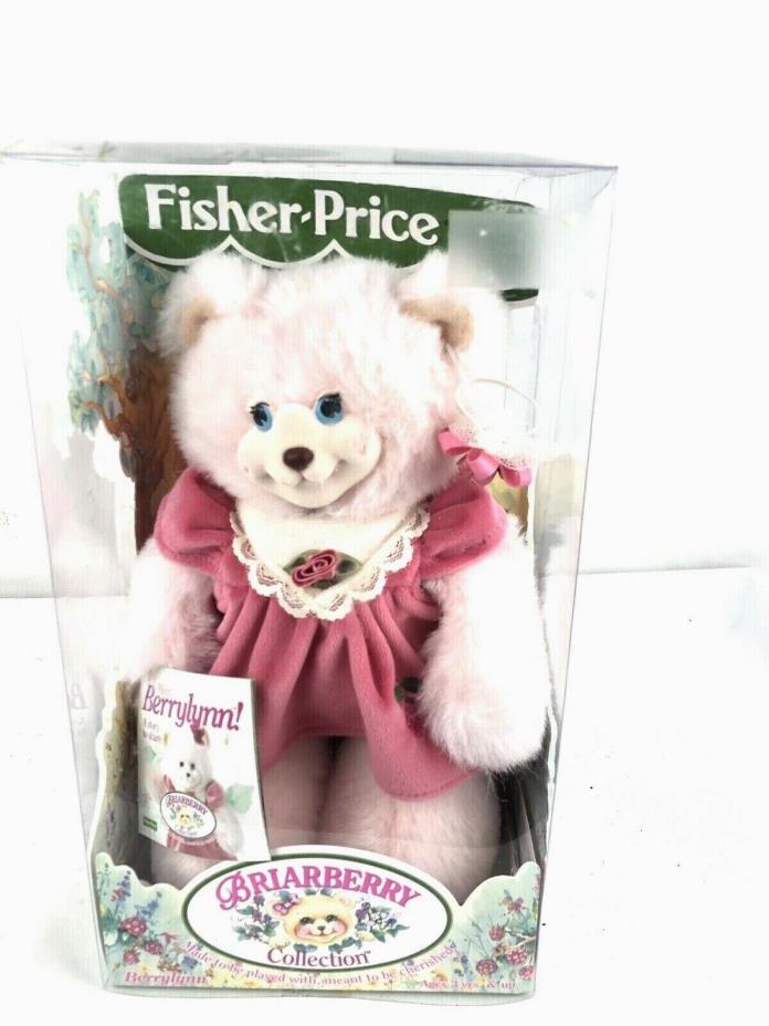 Briarberry Collection BerryLynn! Bear Fisher Price 1999 Stuffed Toy Doll New