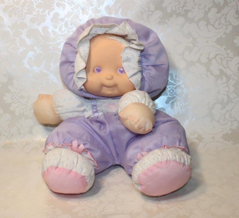 Vintage Fisher Price PUFFALUMP KIDS Purple Doll