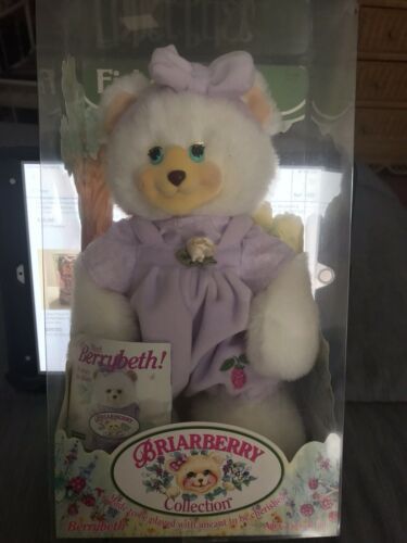 Briarberry Collection Berrybeth Bear Fisher Price MIB 1998 Stuffed Toy Doll RARE