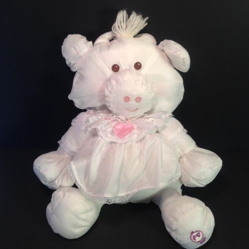 Fisher Price Puffalump White Cow Plush 2006