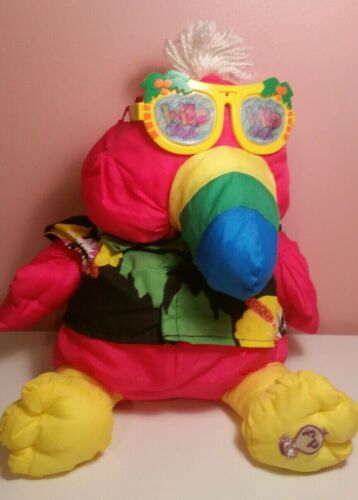 Vintage Fisher Price Wild Puffalumps Toucan with Glasses NICE!