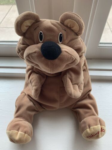 1993 Fisher Price 18” PERFECT Soft Plush Rumple Bear Honey Floppy Toy Rare HTF