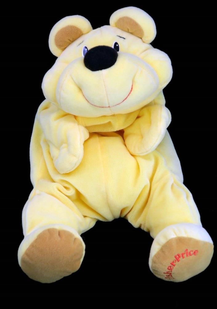 Fisher Price Rumple Bear Yellow Honey Black Nose 16
