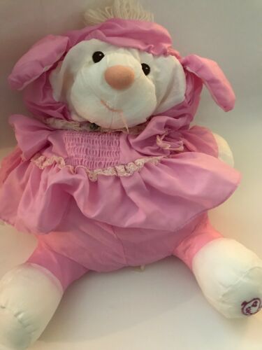 Puffalump Pink Lamb Dress Fisher Price 8005 Plush 1986 Vintage