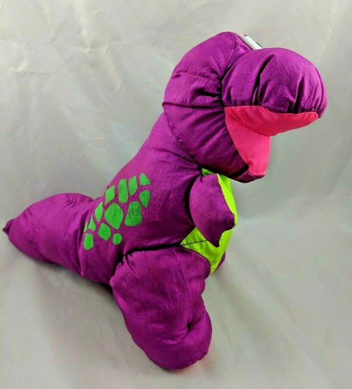 Fisher Price Dinoroars Purple Dinosaur Plush 11