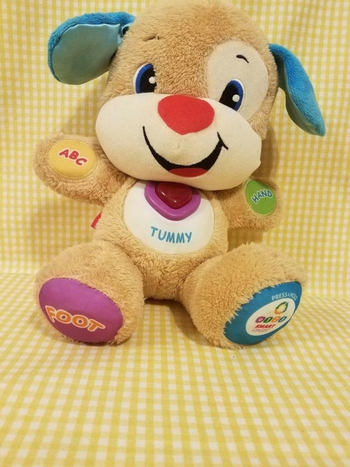 Fisher Price 2014  Smart Stages talking puppy VGC 14