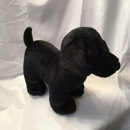 Eddie Bauer 2006 Stuffed Animal Plush Black Labrador Puppy Dog 15”