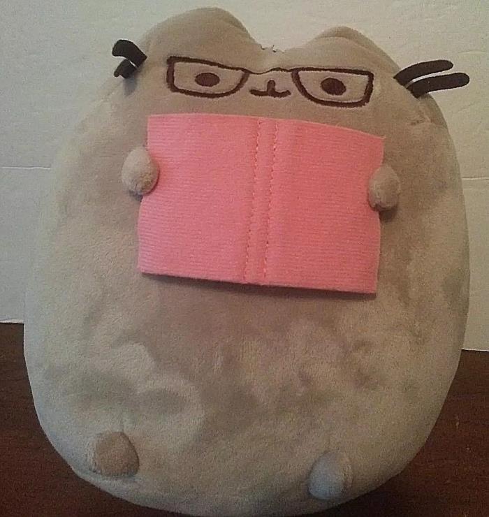 Pusheen Books A Million Exclusive Stuffed Animal Plush With Book Glasses 10