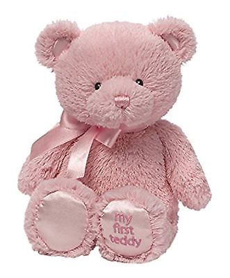 Baby GUND My First Teddy Bear Stuffed Animal Plush, Pink, 10