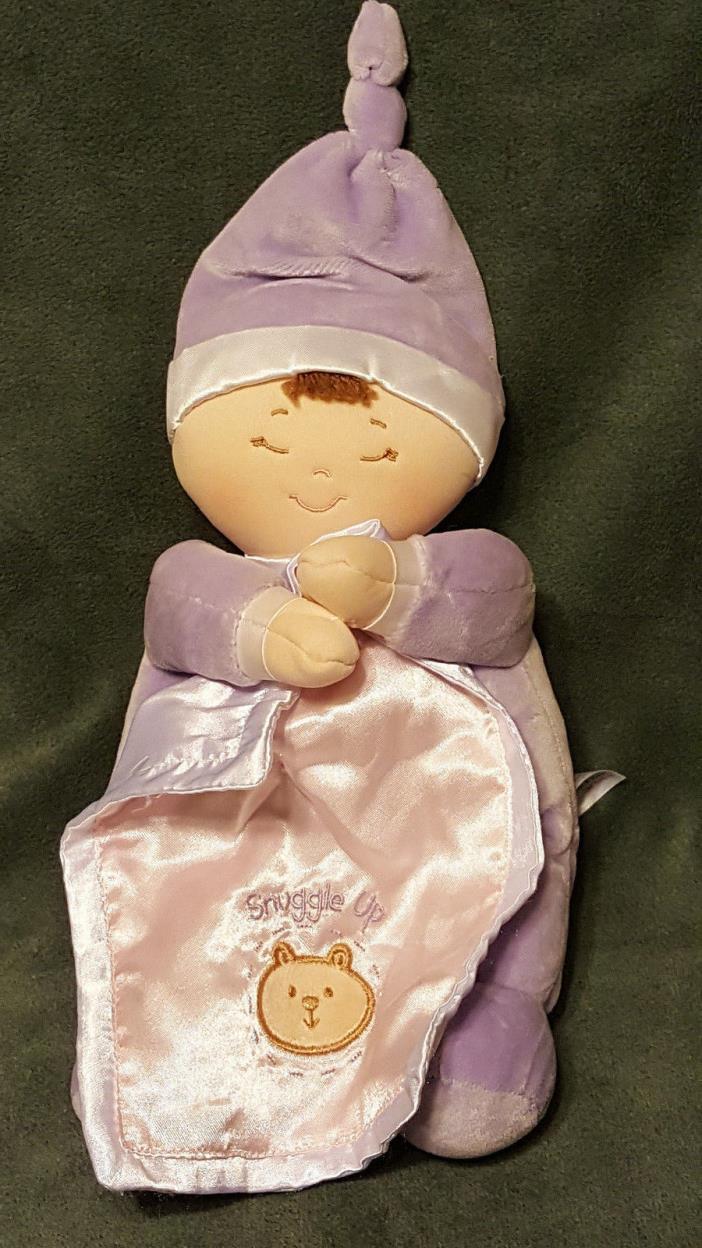 Gund Sleeping Baby Plush Snuggle Up Bear Blanket 10