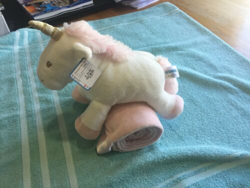 GUND Baby Unicorn with Pink Blanket