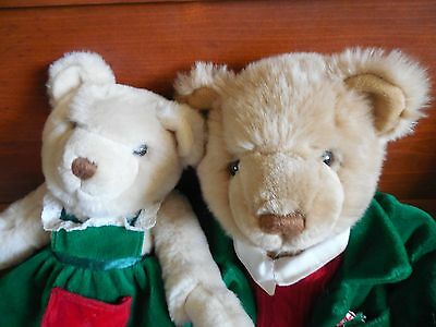 Two Cute Bialosky Treasury Christmas Bears