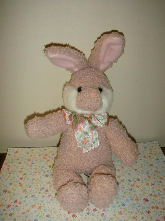 Gund Frizzi Rose Plush Bunny Rabbit