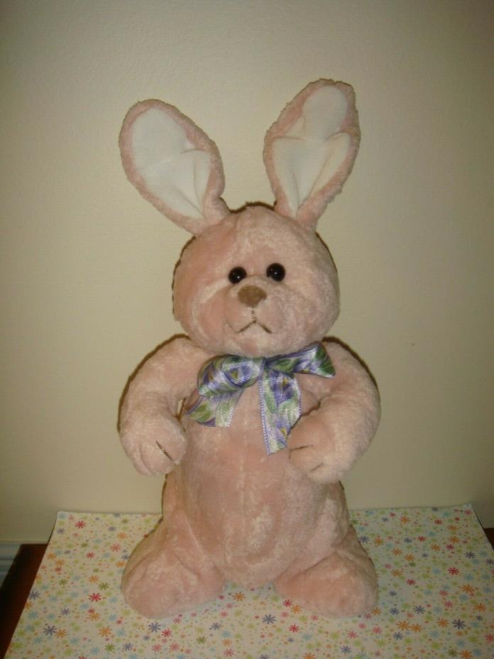 Gund Soft Rose Smoothie Plush Bunny Rabbit