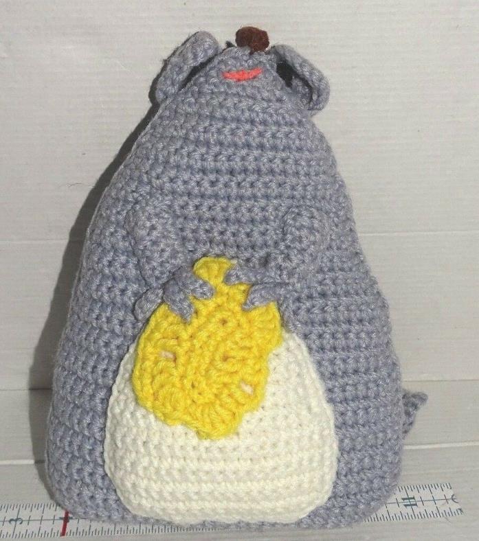 Crochet Crocheted Mouse Plush Cheese 10