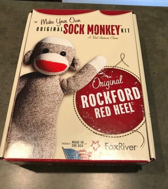 Rockford Red Heel Sock Monkey Kit Sold at LL Bean Made in USA