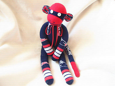 NFL For Bare Feet 4 Stripe Deuce Socks Come To Life New England Patriots Monkey