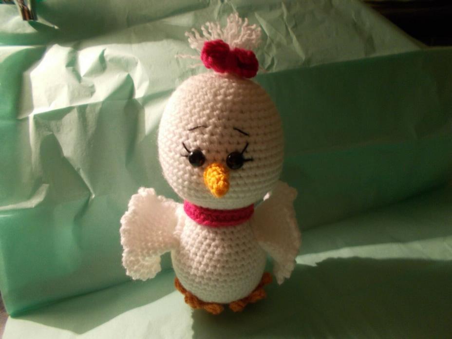 Amigurumi Crocheted chick
