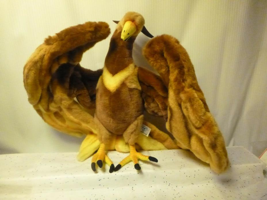 Hansa Phoenix Fire Bird Portraits Nature Plush Toys Stuffed Life Like Animal 13
