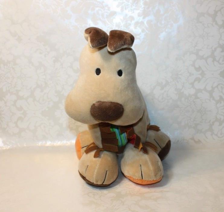 Jellycat Jelly Kitten Brown PUPPY Dog Book - Rattles & Crinkles
