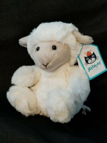 NWT Jellycat 'I am Poppit Sheep' POPL6S Plush Stuffed Animal 5