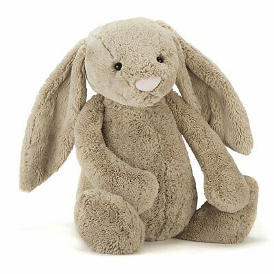 Easter Bunny, Stuffed Animal (Bashful, Beige) Large, 15 Inches Tall, Gift, Soft