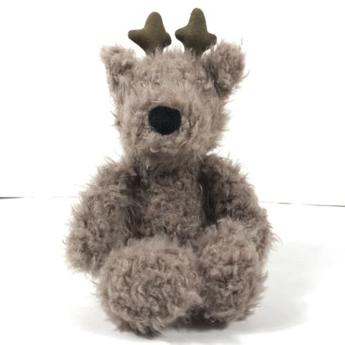 Jellycat London Plush Brown Bashful Reindeer Soft Fluffy Plush Deer 12