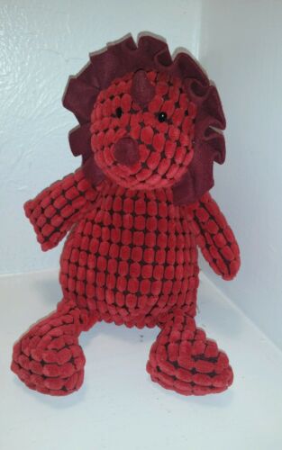 JELLYCAT Jelly Cat First Steps Dinosaur DAPPY DINO Red Stuffed Plush Lovey
